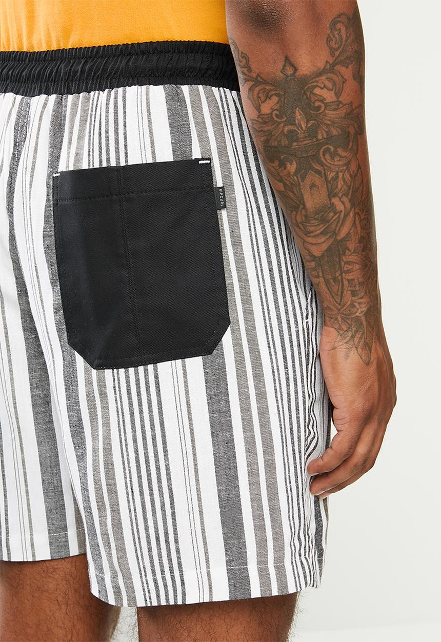 Rip Curl - Ralph volley - black & white