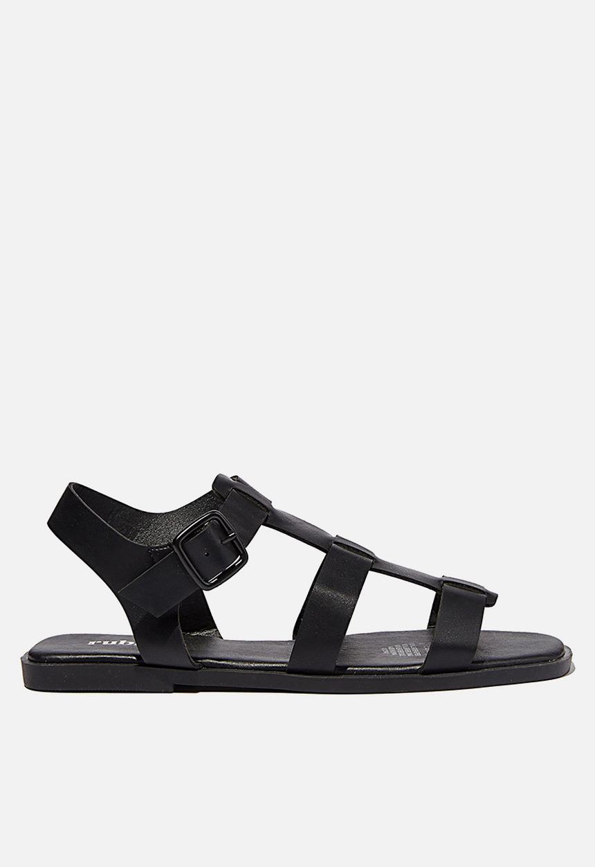 Cotton On - Marley chunky gladiator sandal - black