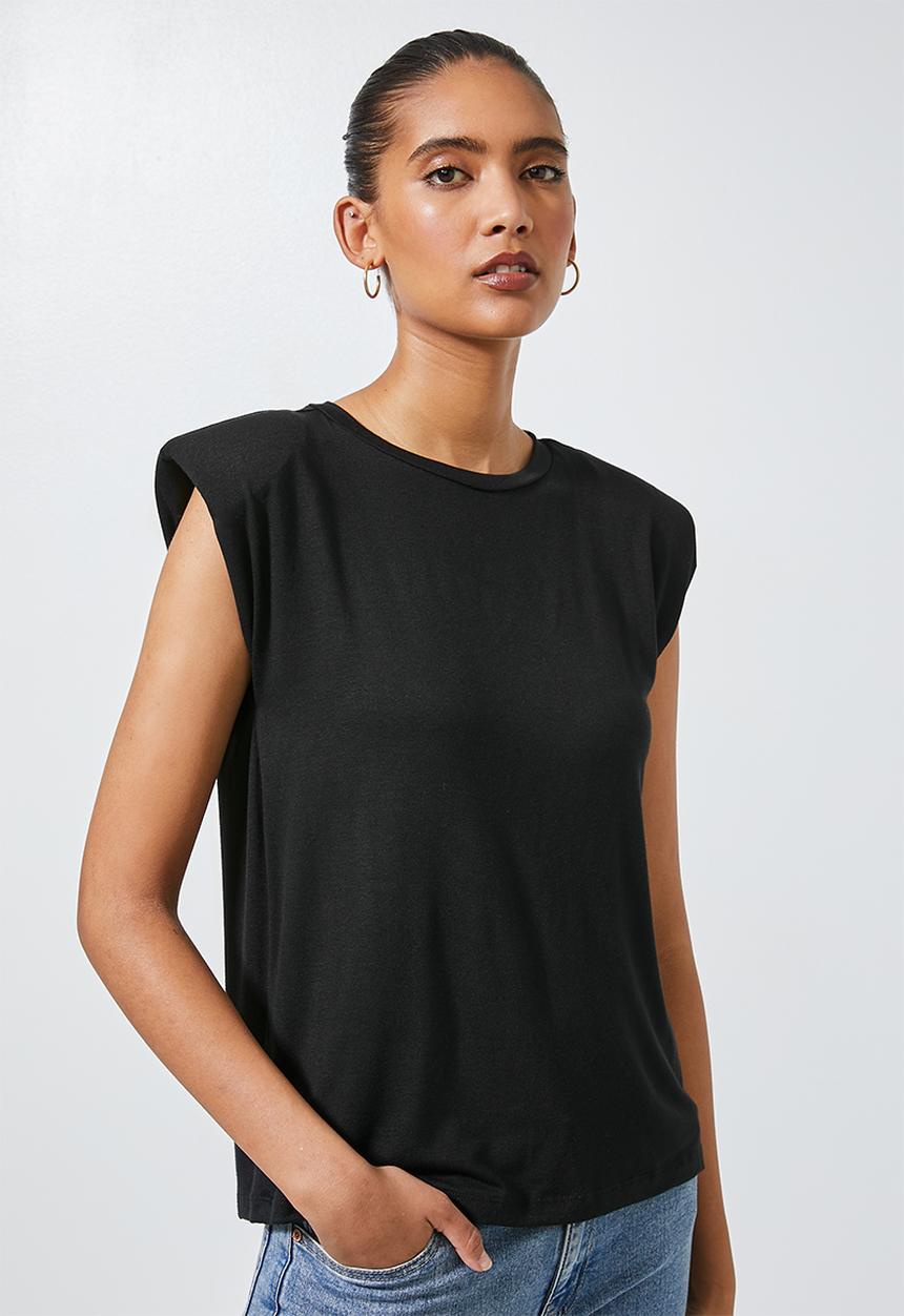 Superbalist - Muscle tee - black