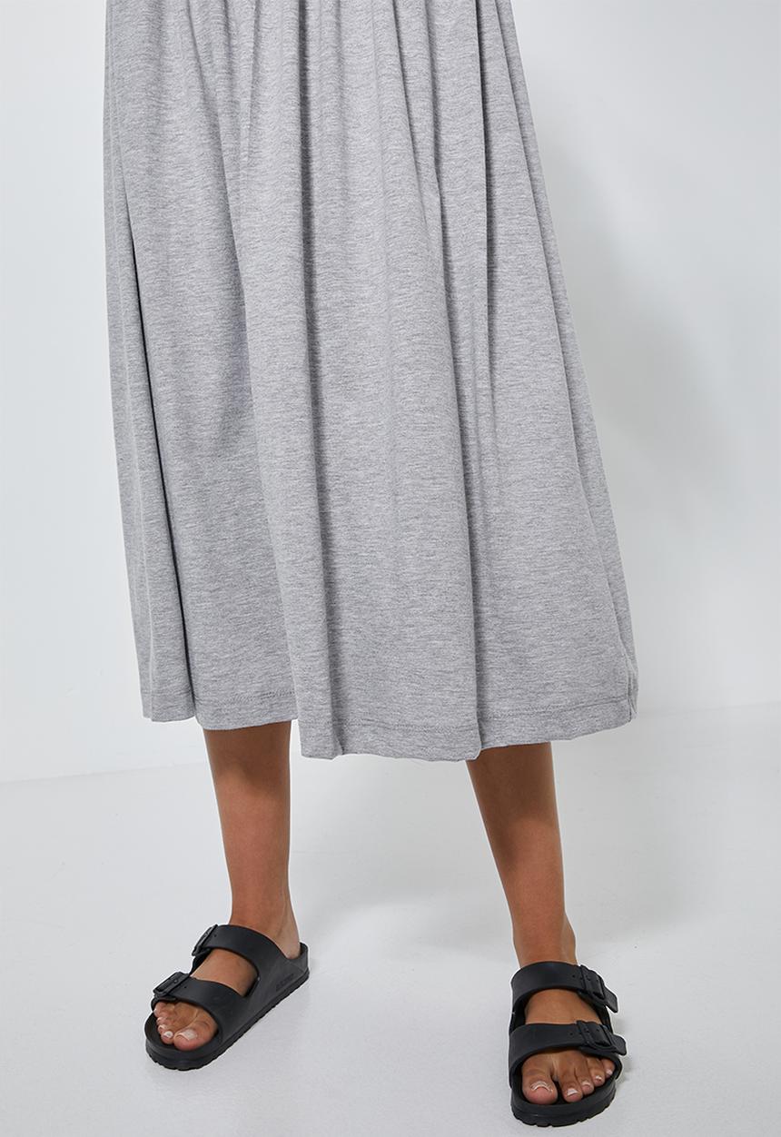 Superbalist - Babydoll T-shirt dress - grey 