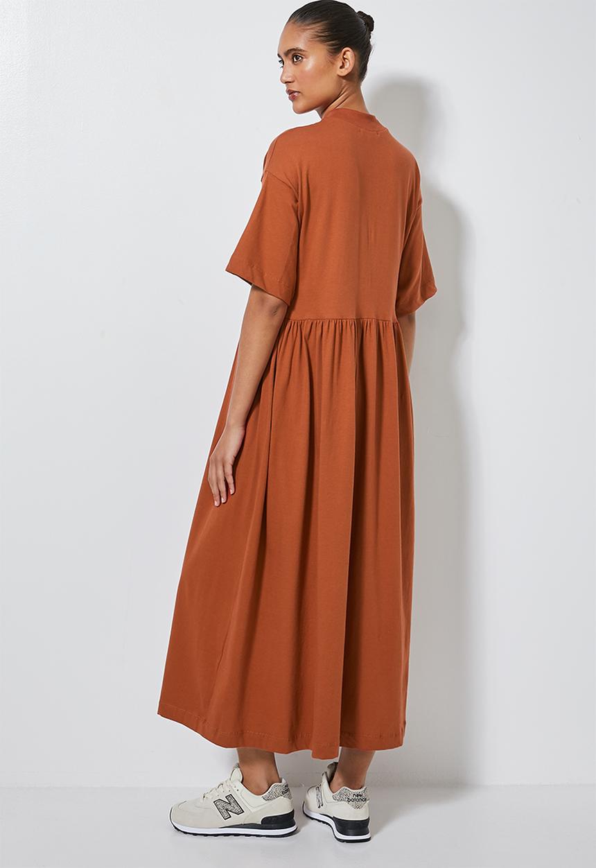 Superbalist - Babydoll T-shirt dress - rust