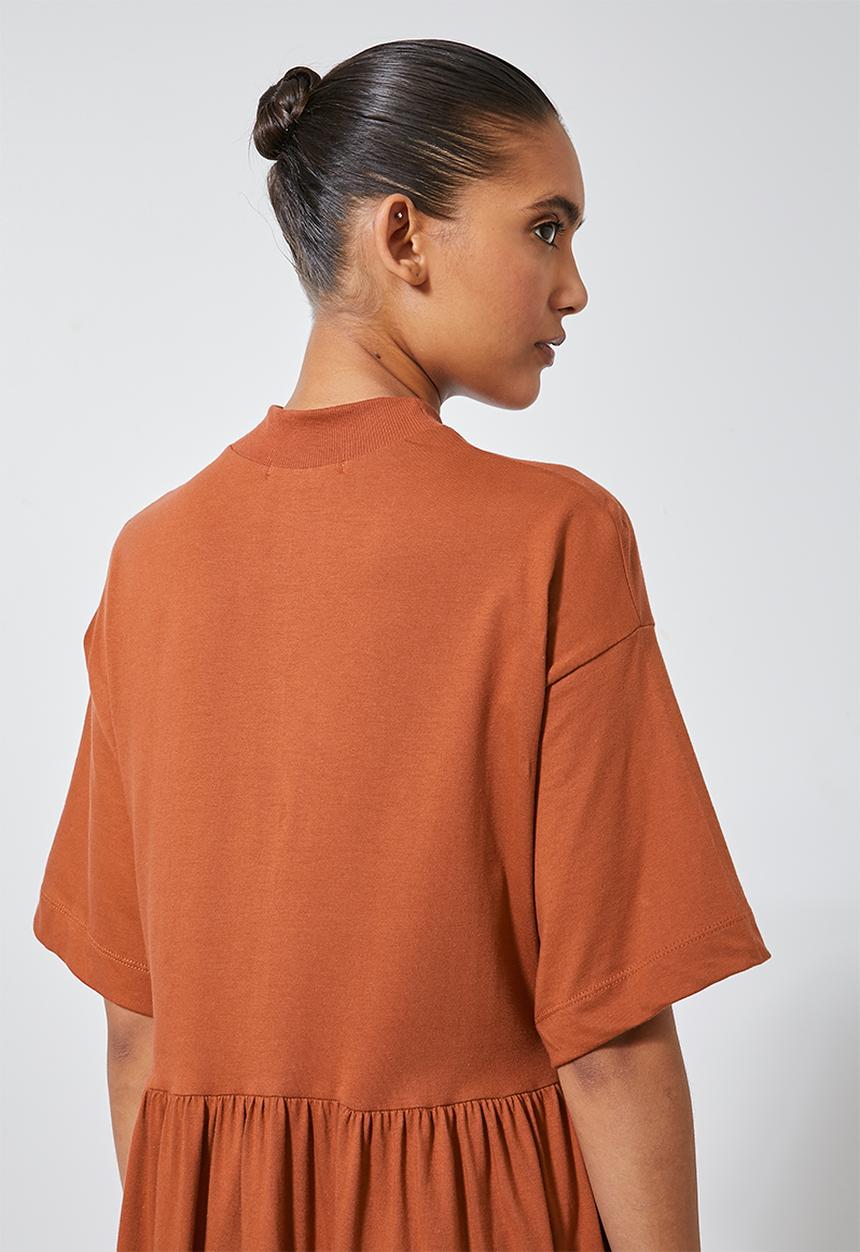 Superbalist - Babydoll T-shirt dress - rust