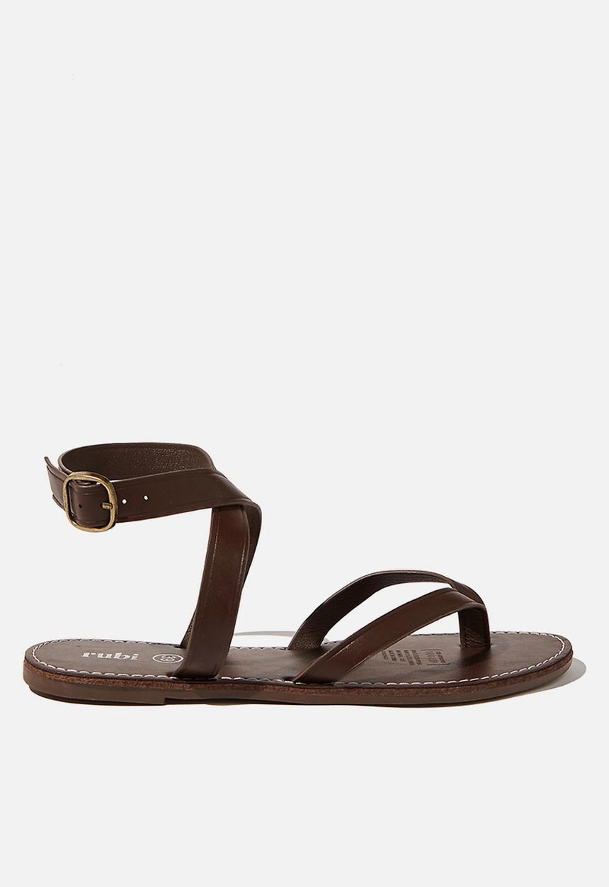 Cotton On - Rae thong sandal  - choc pu