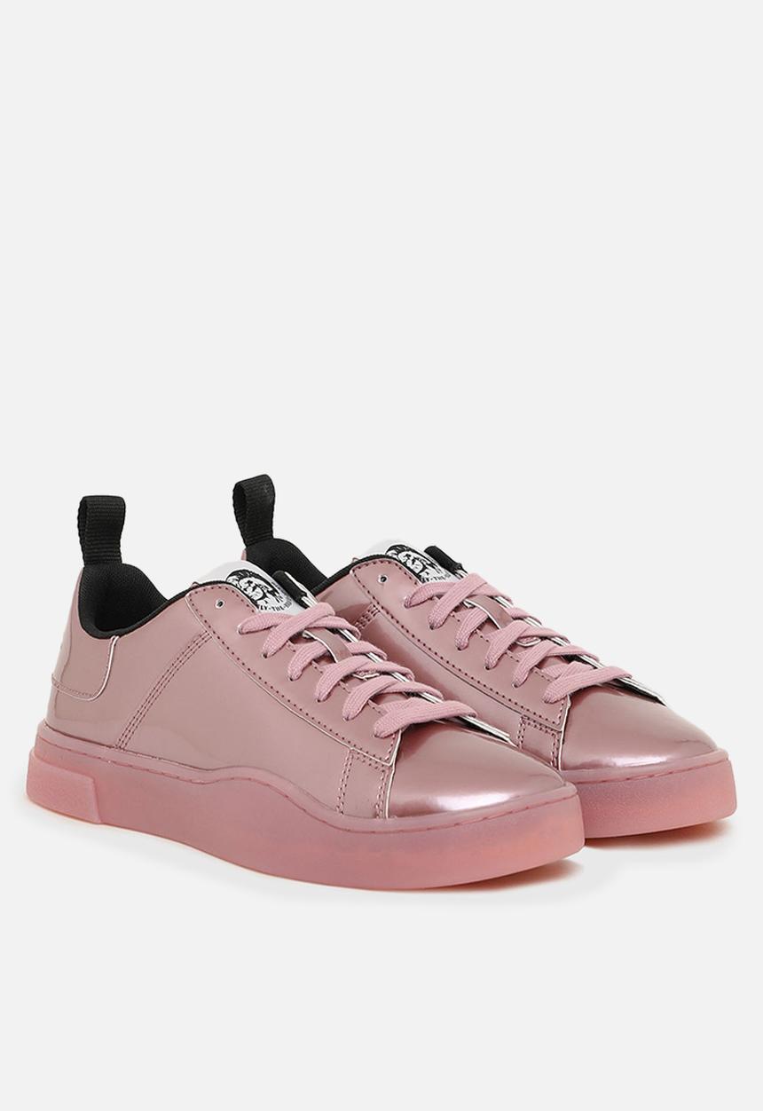 Diesel  - S-clever low lace w - metallic pink