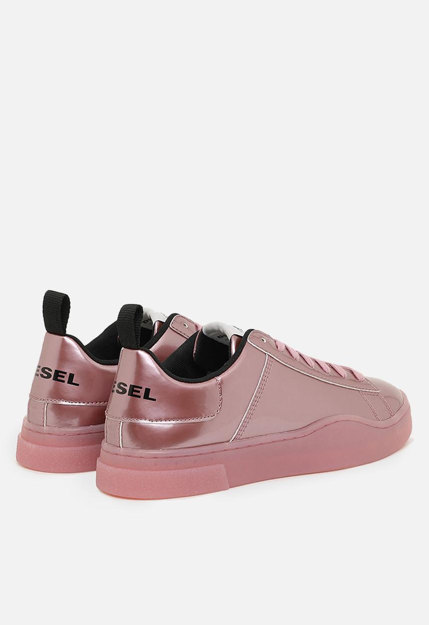 Diesel  - S-clever low lace w - metallic pink