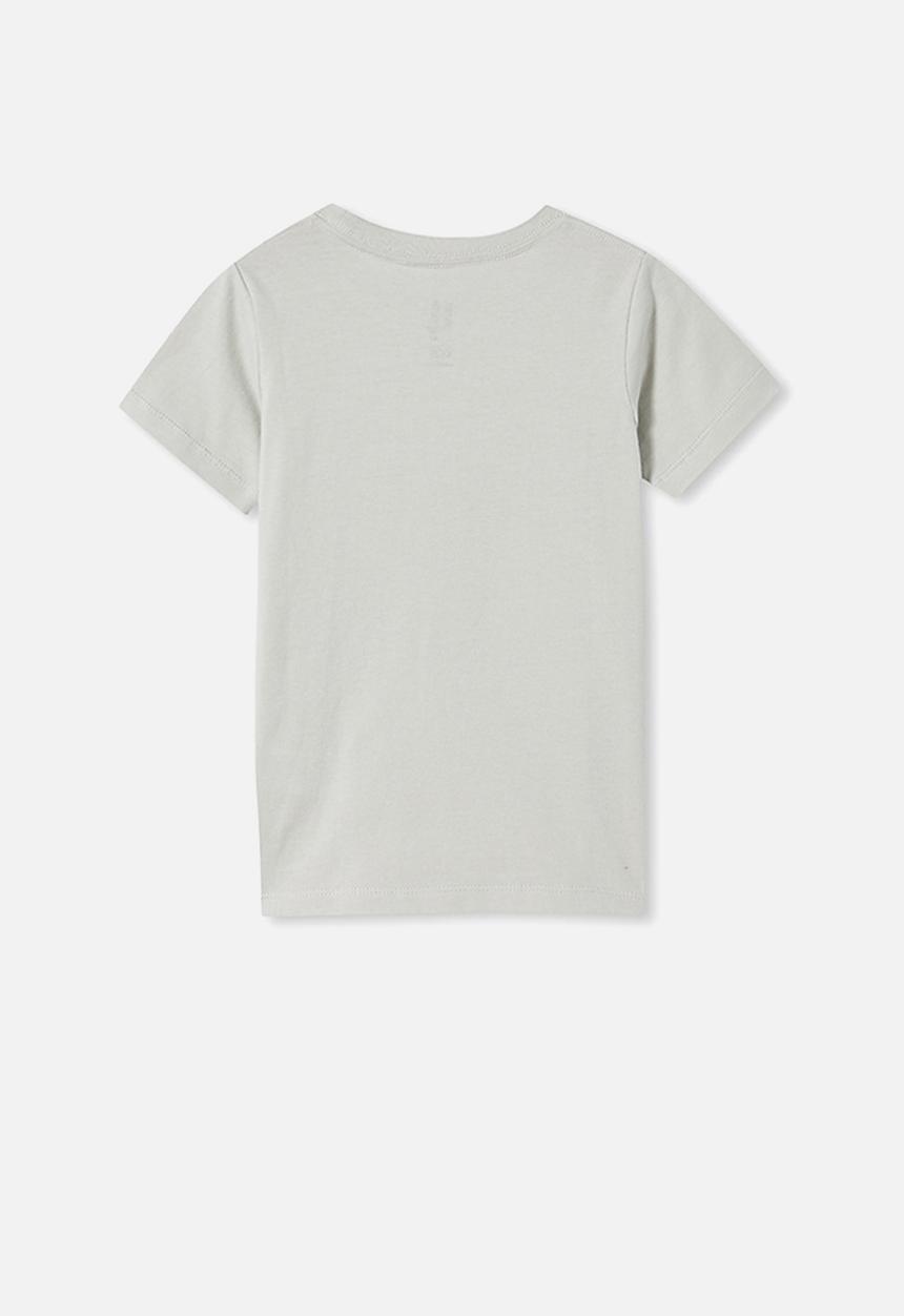 Cotton On - Short sleeve license1 tee - grey