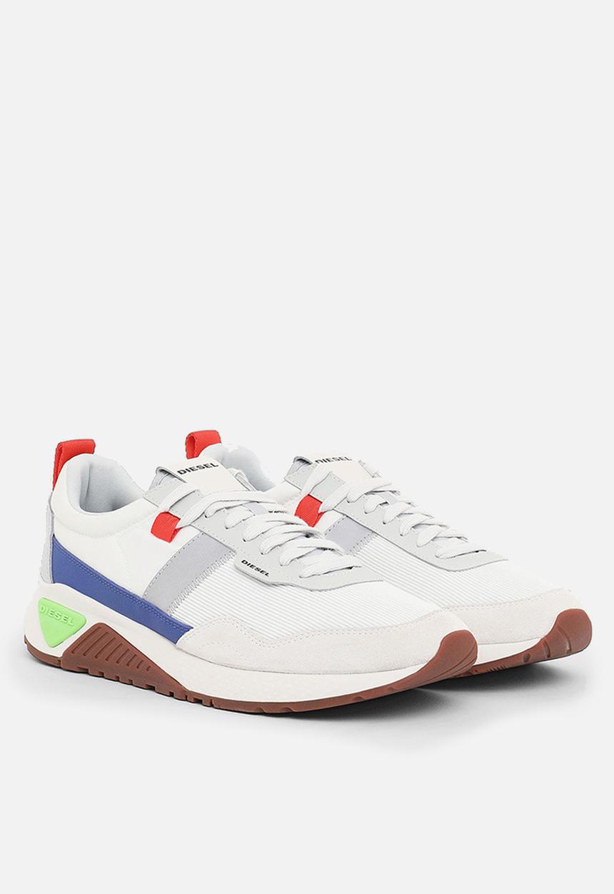 Diesel  - S-kb low run sneakers - barely white/mercury