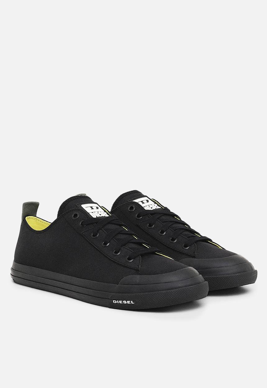 Diesel  - S-astico low  cut sneakers - black