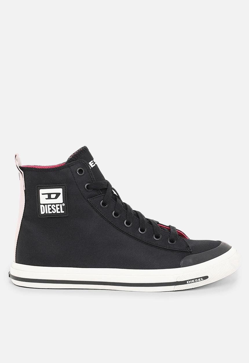 Diesel  - S-astico mid cut w  sneakers - black
