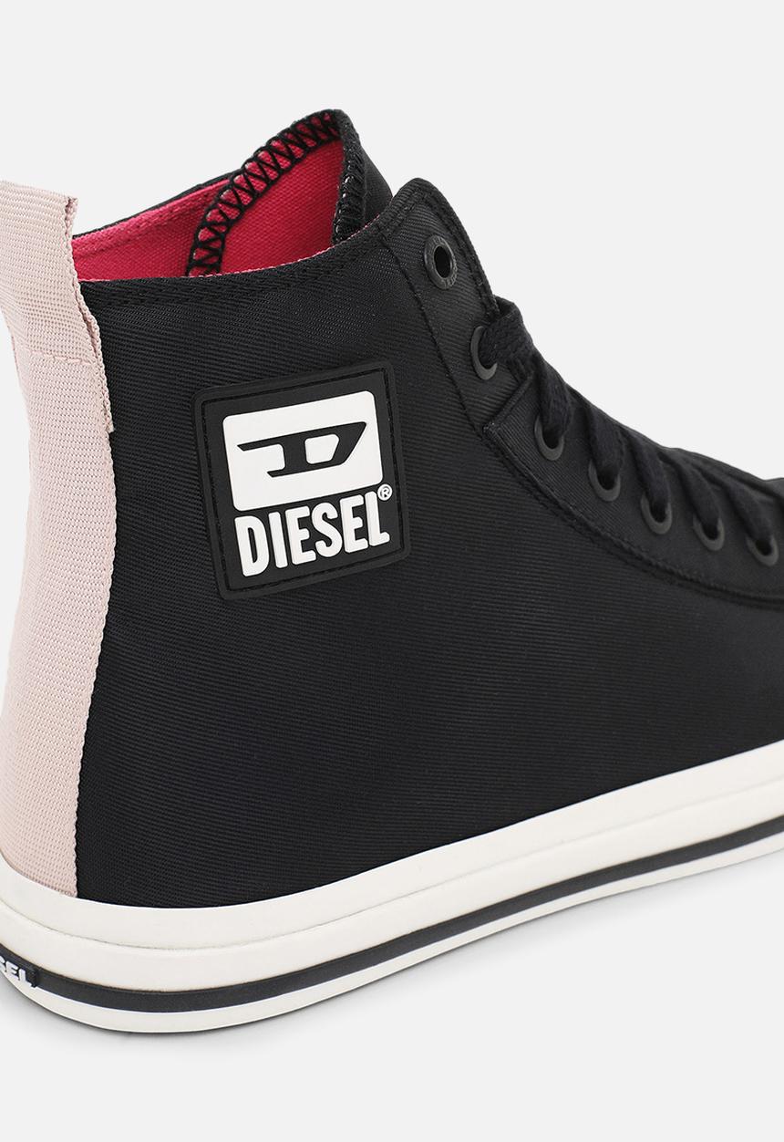Diesel  - S-astico mid cut w  sneakers - black