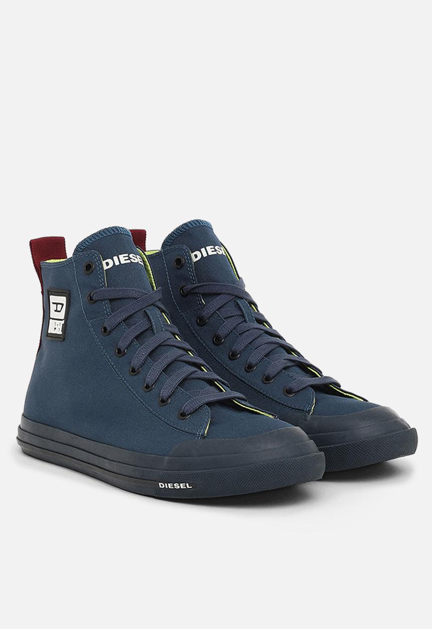 Diesel  - S-astico mid cut sneakers - reflecting pond