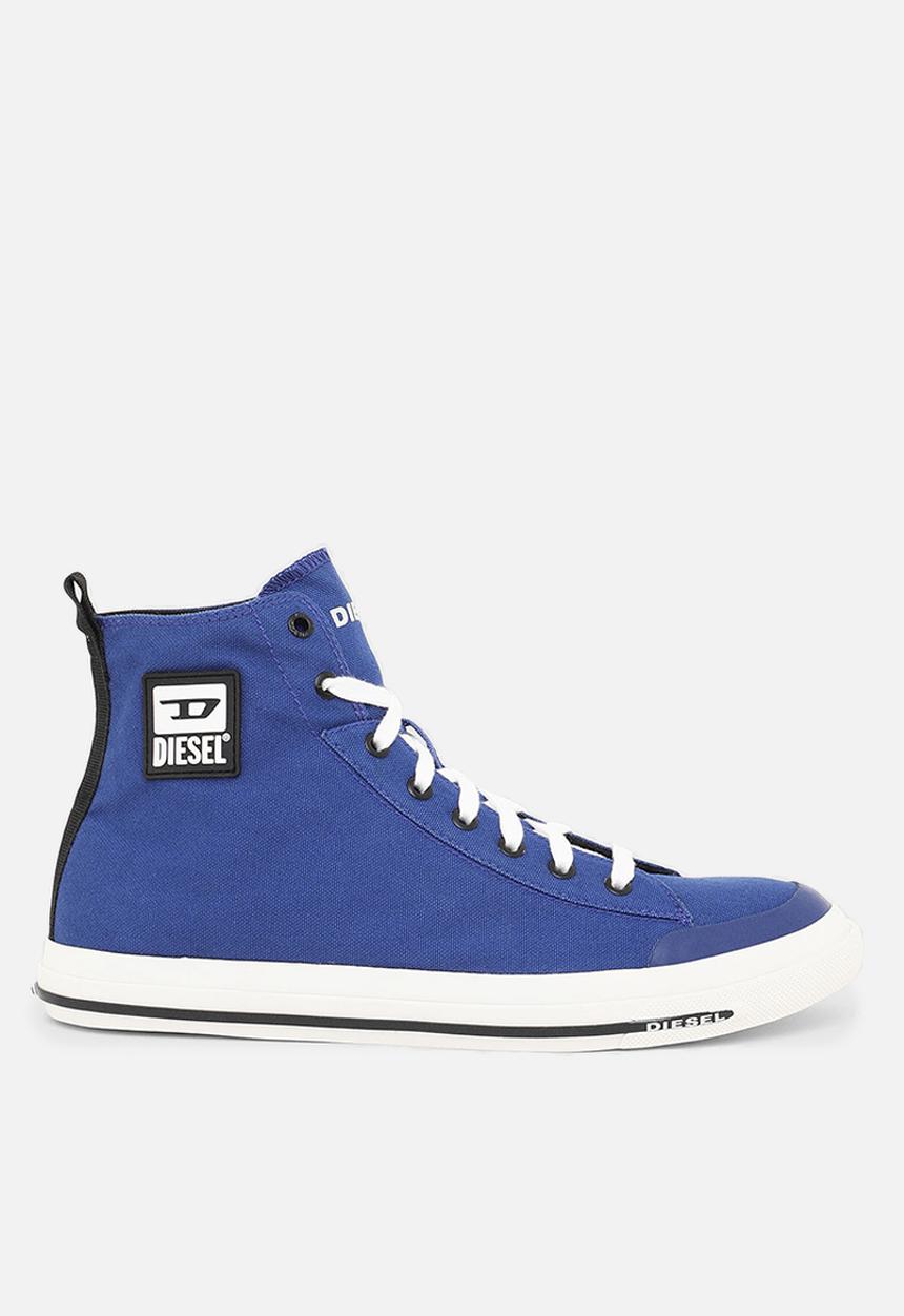 Diesel  - S-astico mid cut sneakers - sodalite blue