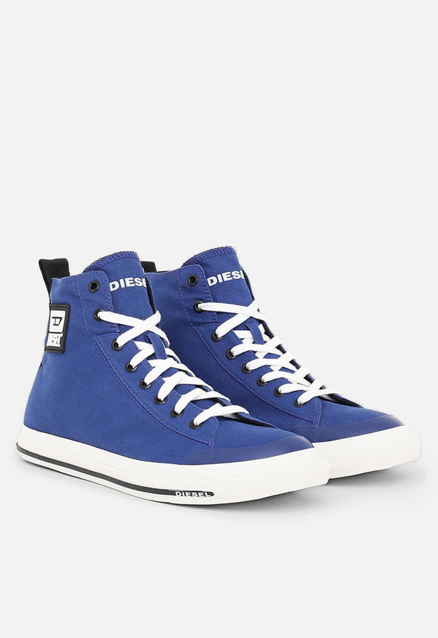 Diesel  - S-astico mid cut sneakers - sodalite blue