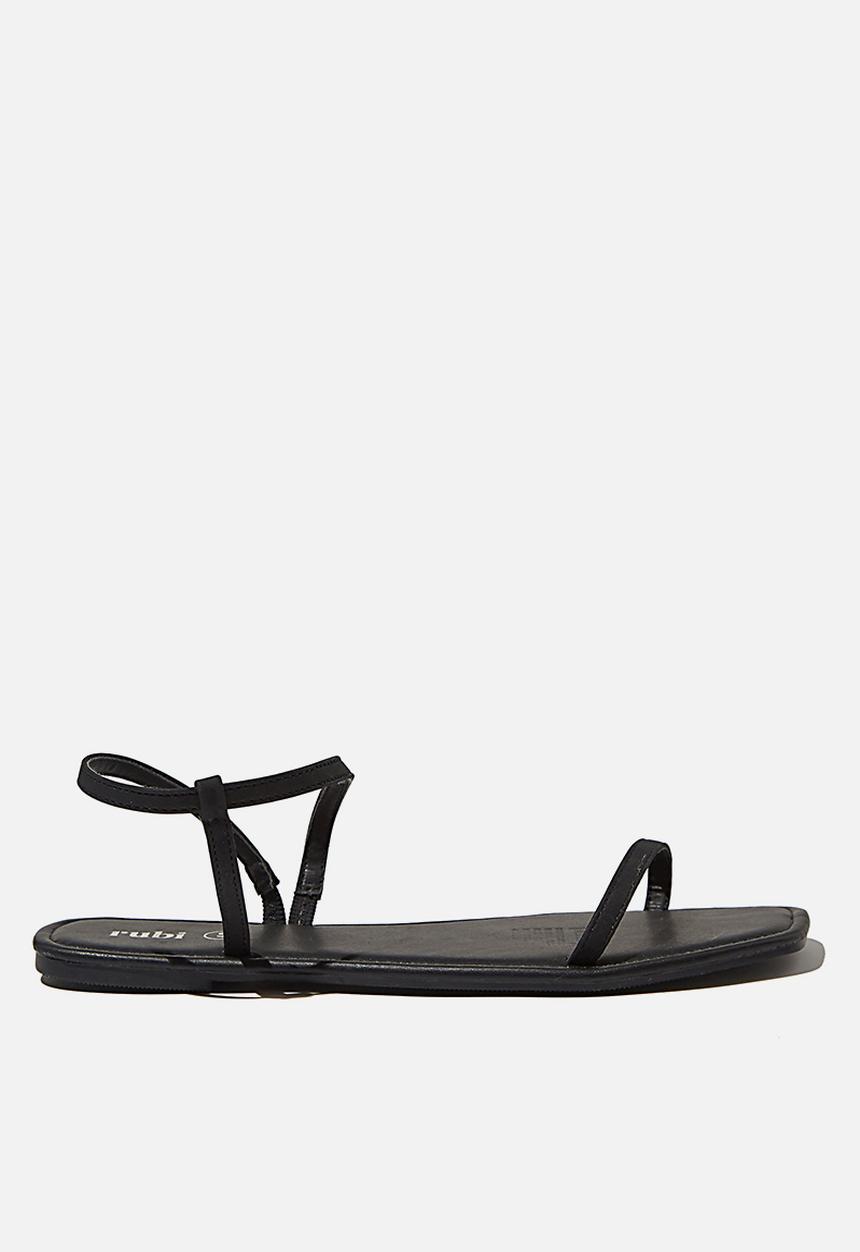 Cotton On - Everyday eden fine strap sandal - black