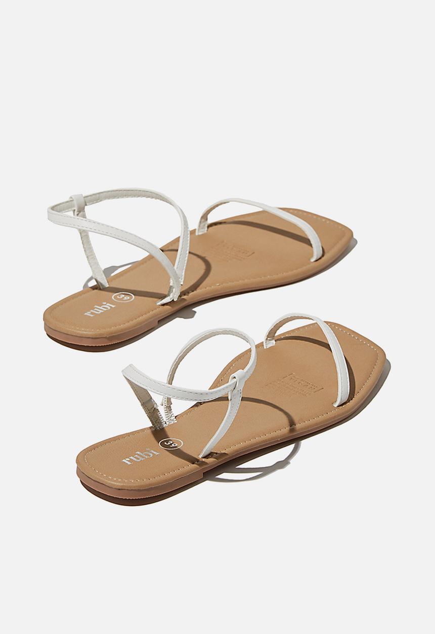Cotton On - Everyday eden fine strap sandal - white