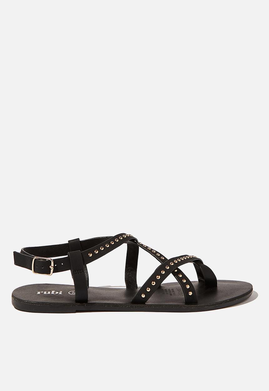 Cotton On - Tyra multi strap sandal - black 