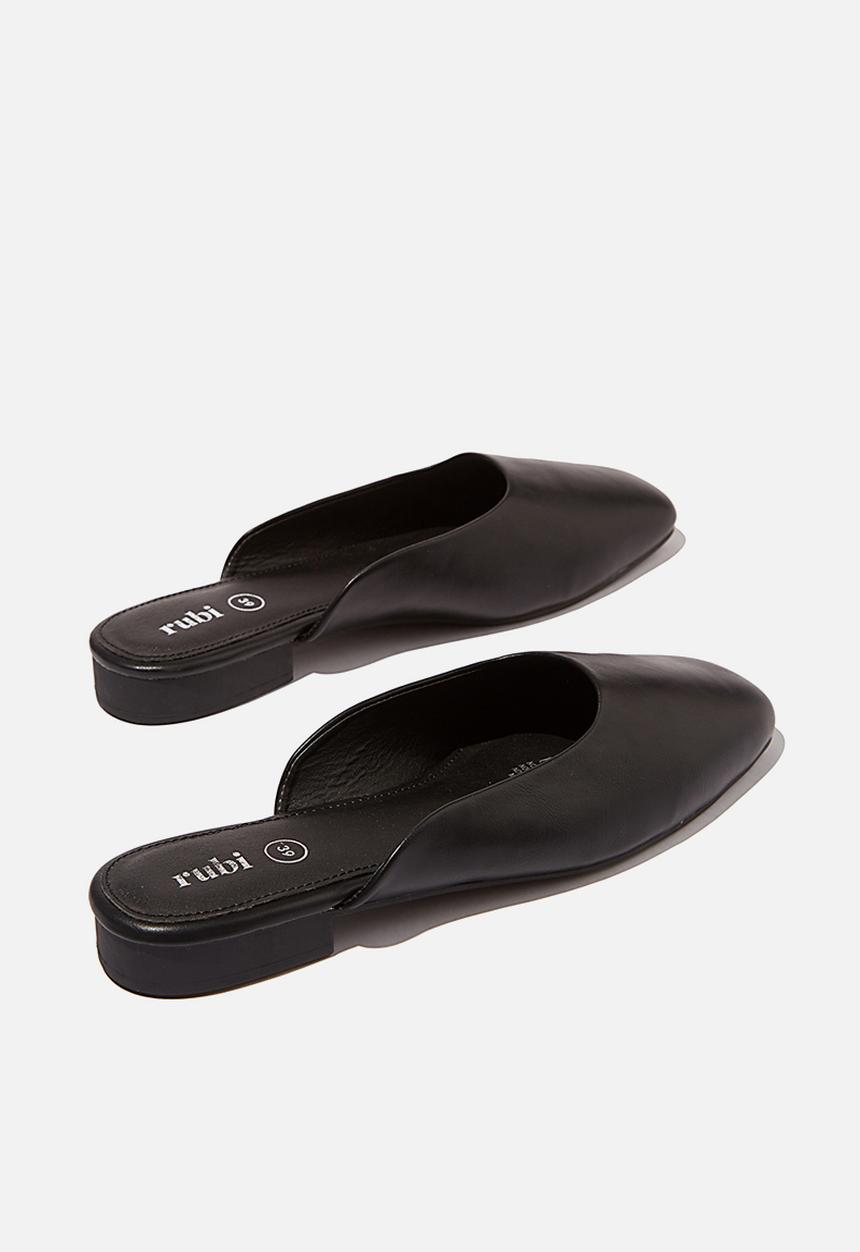 Cotton On - Jeri square line mule  - black 