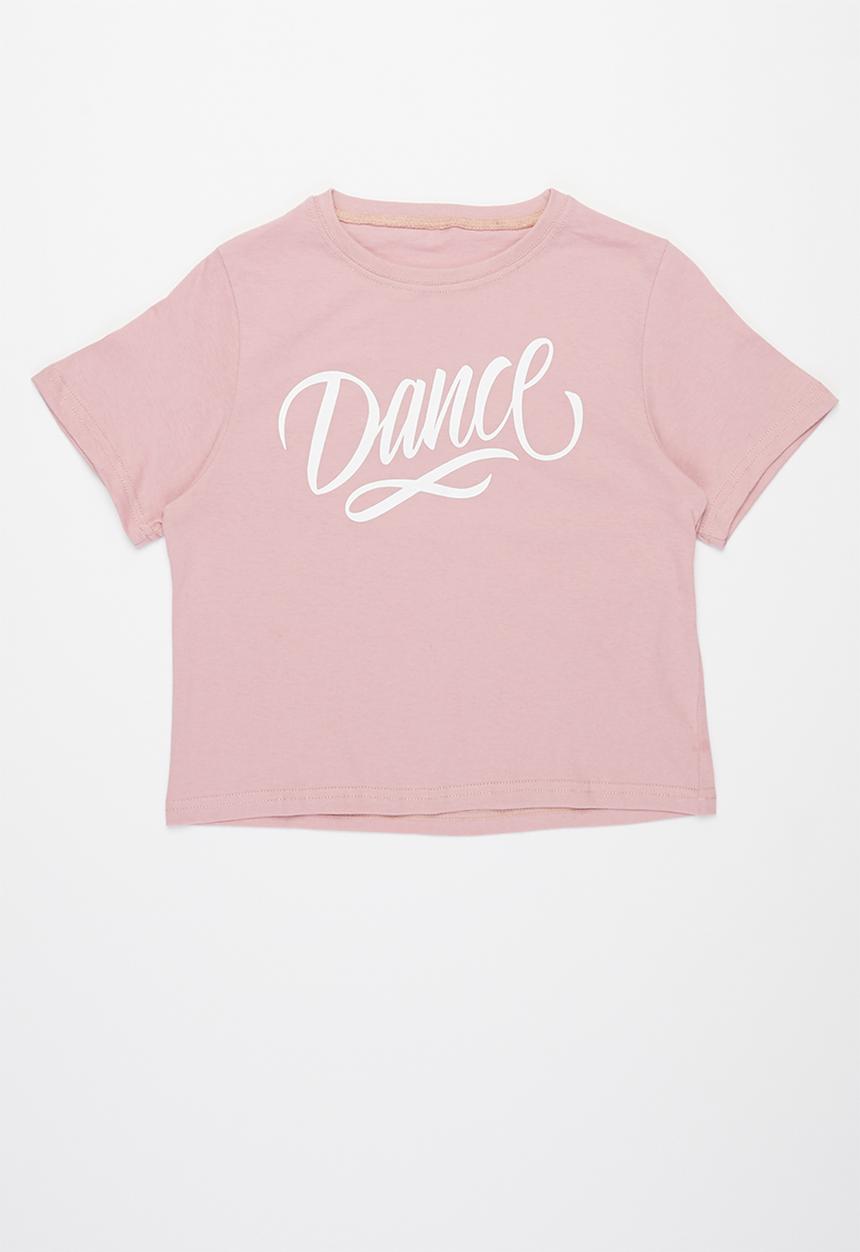 Rebel Republic - Printed crop top - pink