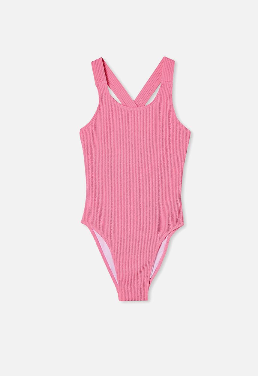 Free by Cotton On - Lottie rib one piece - pink punch