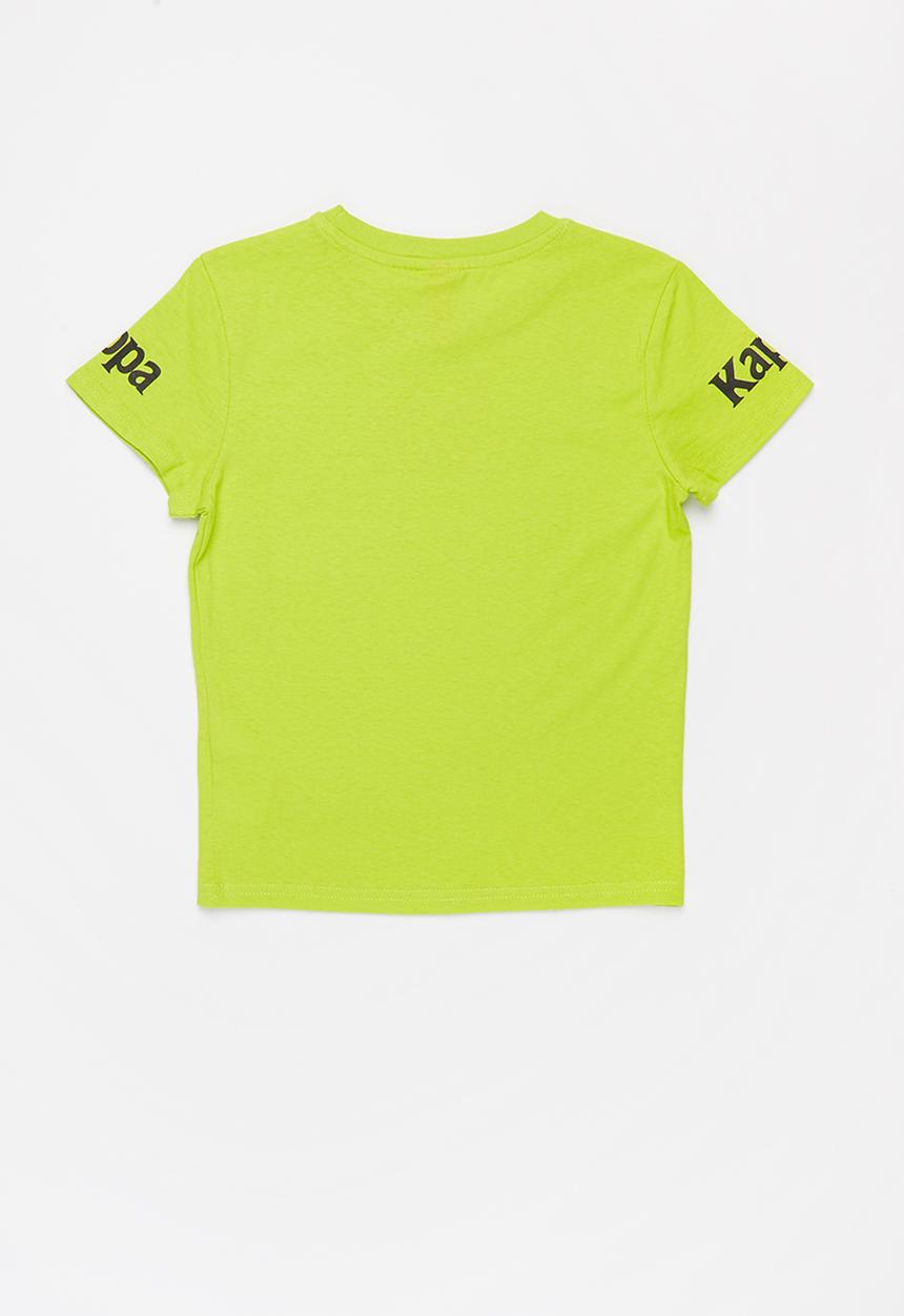 KAPPA - Authentic riter tee - green & black