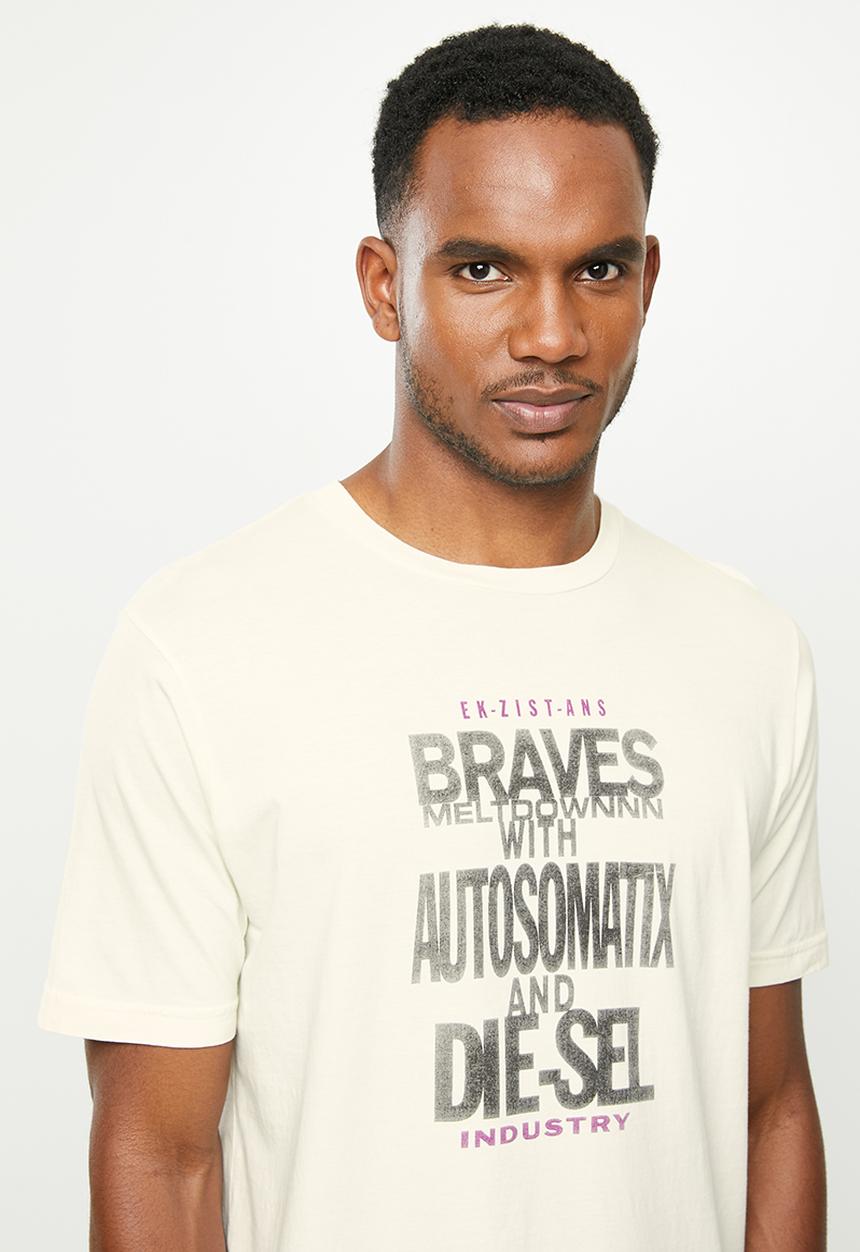 Diesel  - T-diego-j4 T-shirt - white