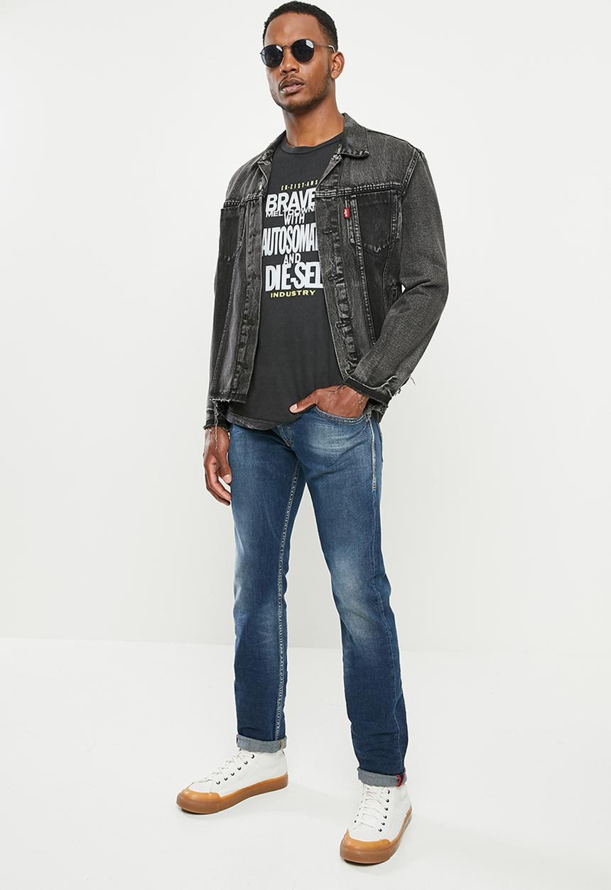 Diesel  - T-just-j17 T-shirt - black