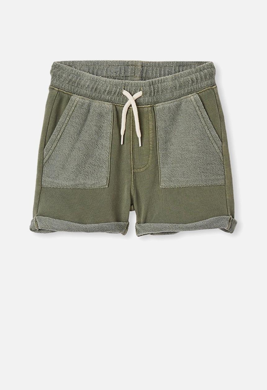 Cotton On - Henry slouch short 80/20 - green