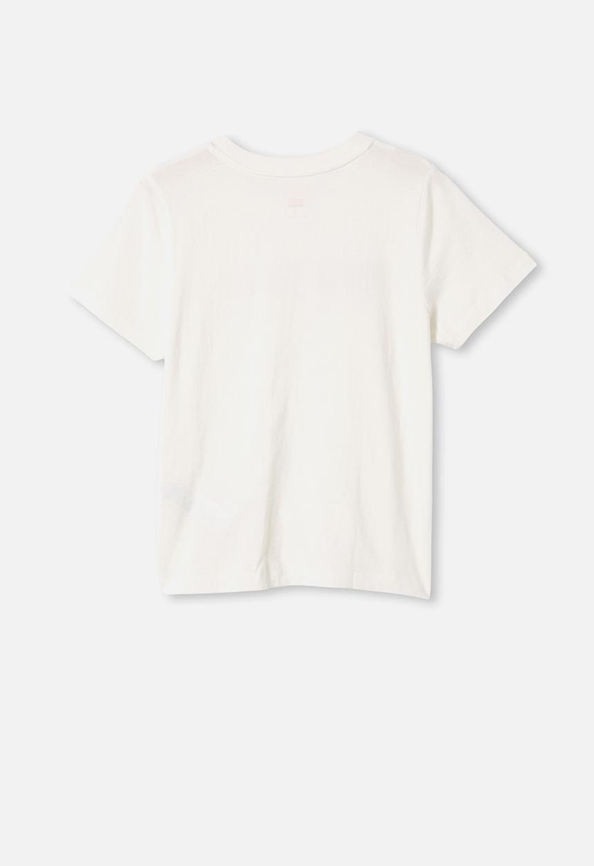 Free by Cotton On - Girls classic short sleeve tee - vanilla