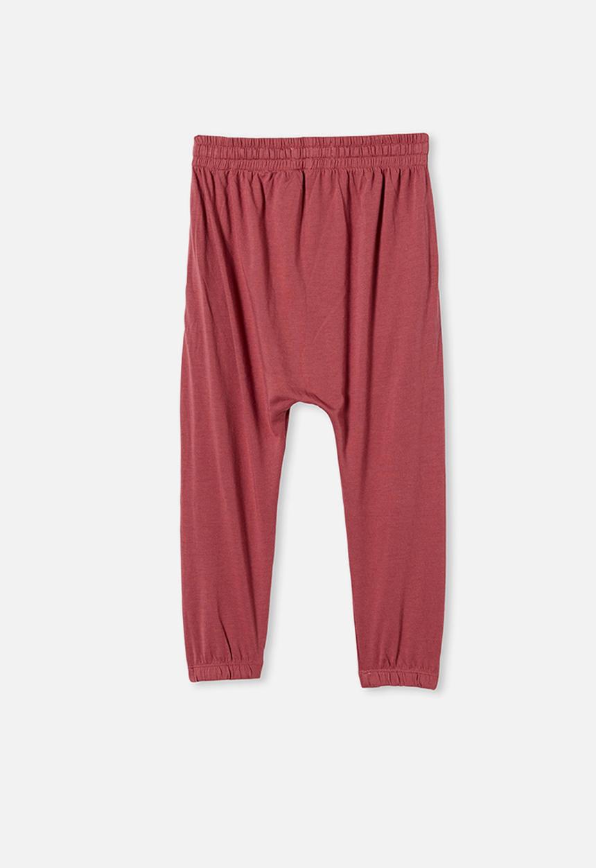 Cotton On - Lennie pant - vintage berry
