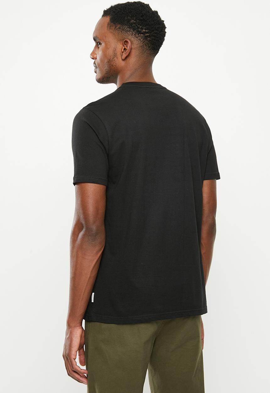 Ben Sherman - Center stripe tee - black