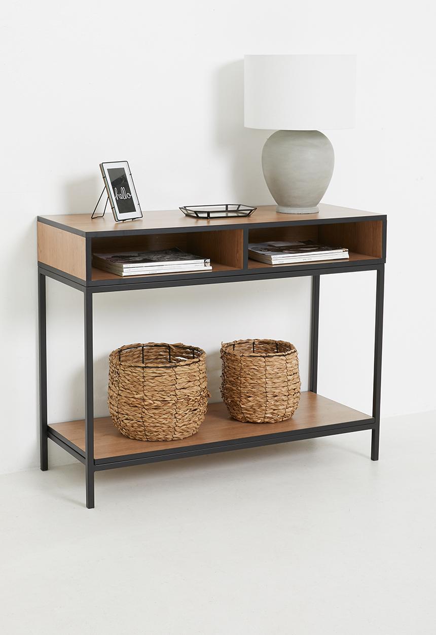Sixth Floor - Pigeon console - natural & black