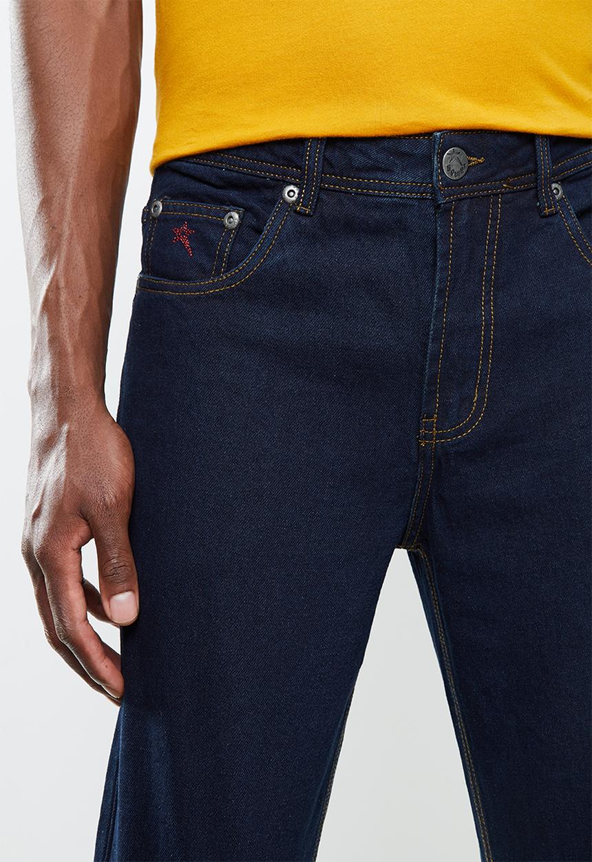 SOVIET - Enigma-r mens basic denim - dark blue