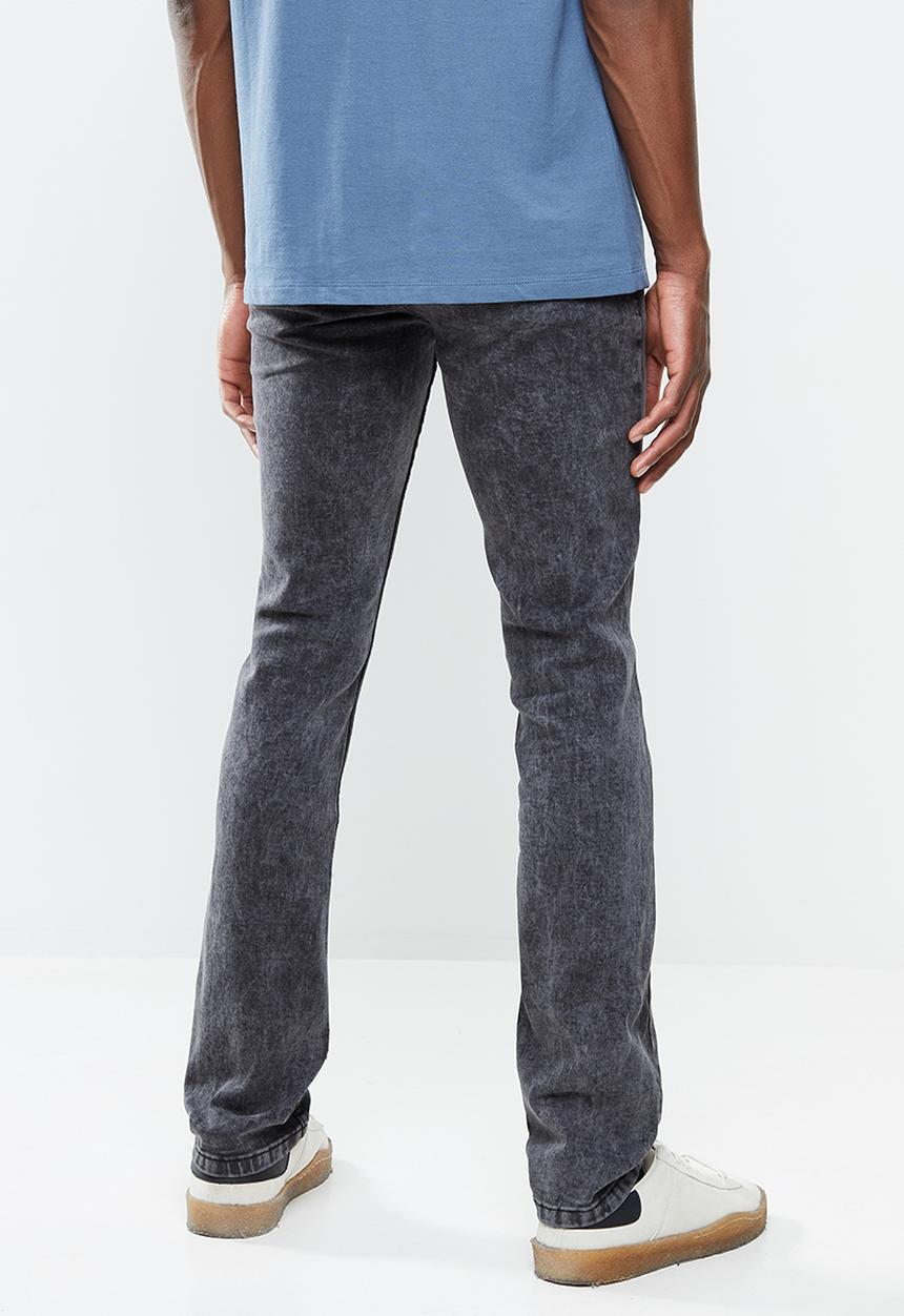 SOVIET - Sledge mens slim fit denim - grey