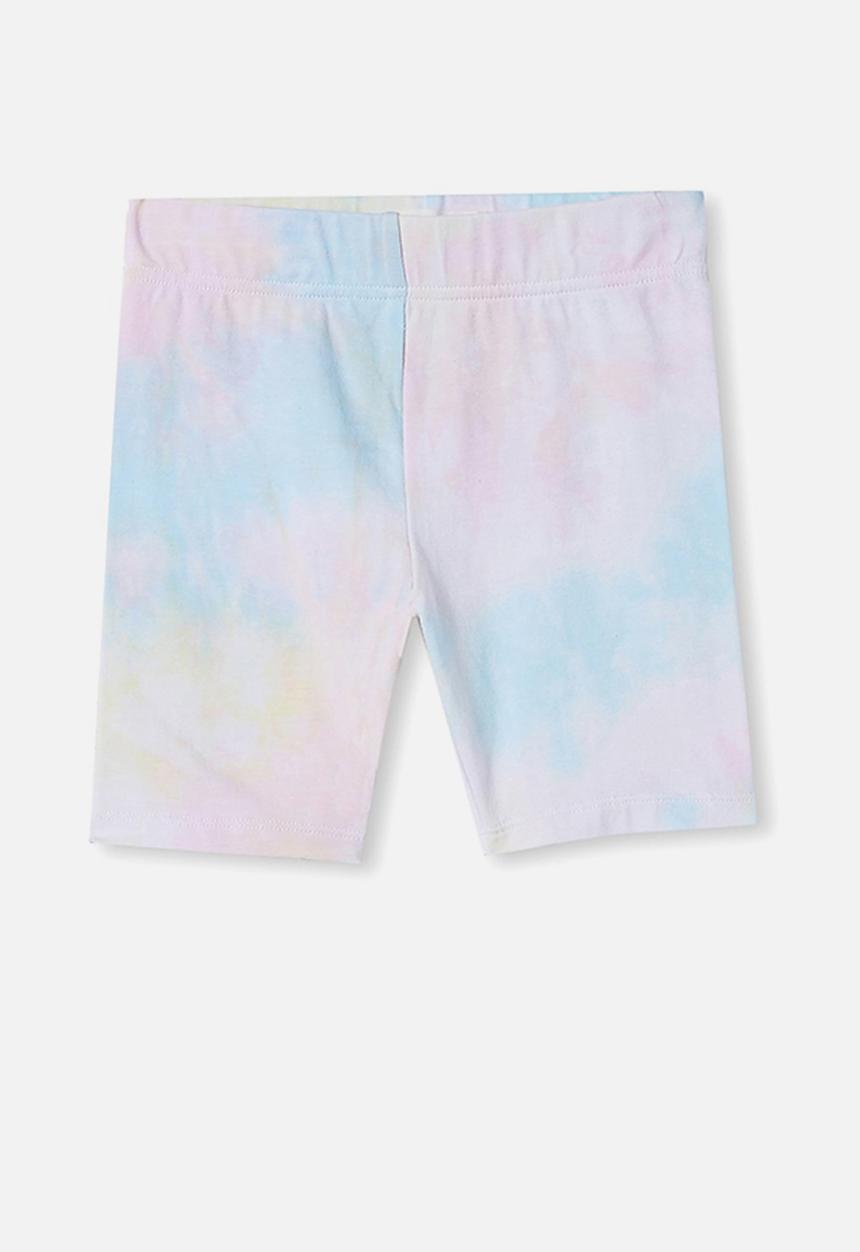 Cotton On - Hailey bike short - rainbow tie dye