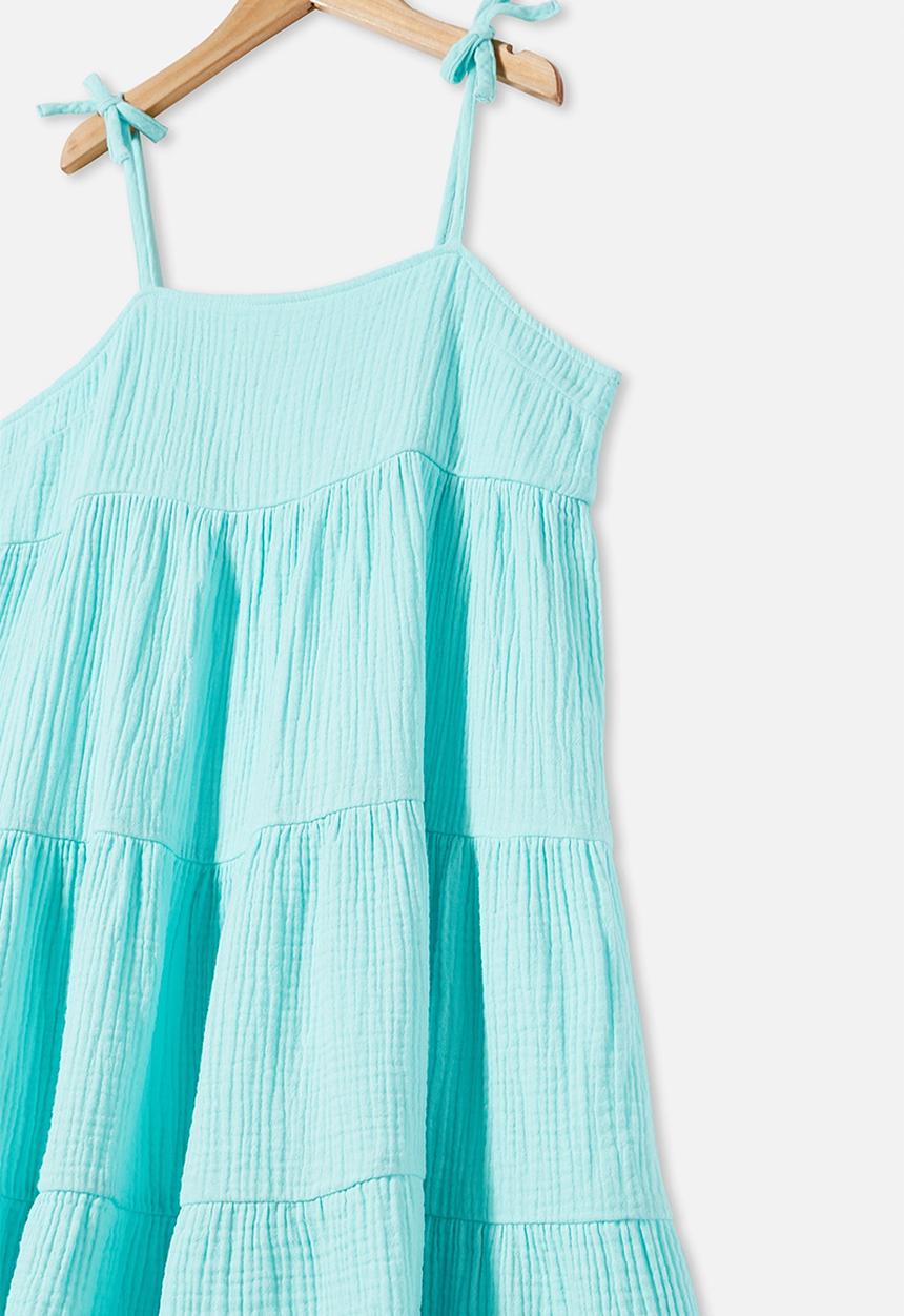 Free by Cotton On - Nicole sleeveless dress - blue dream