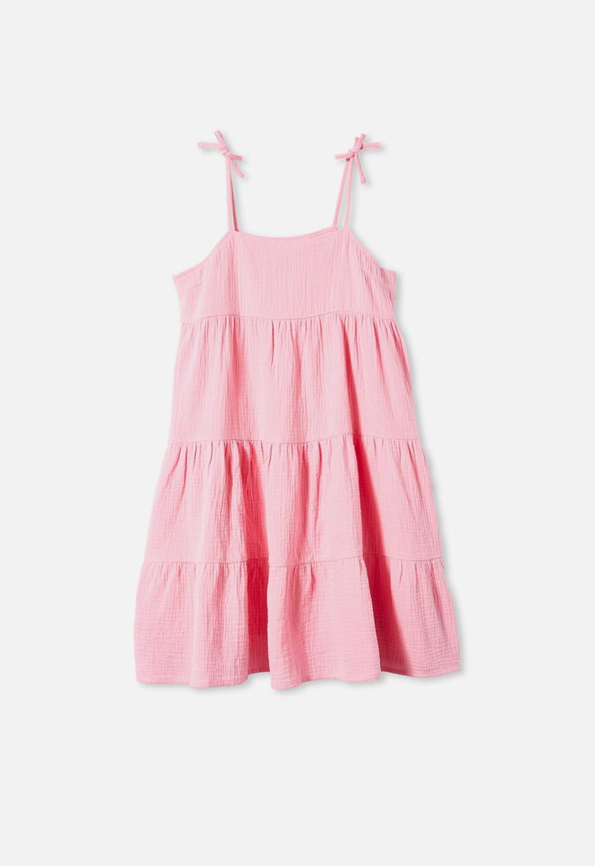 Free by Cotton On - Nicole sleeveless dress - cali pink