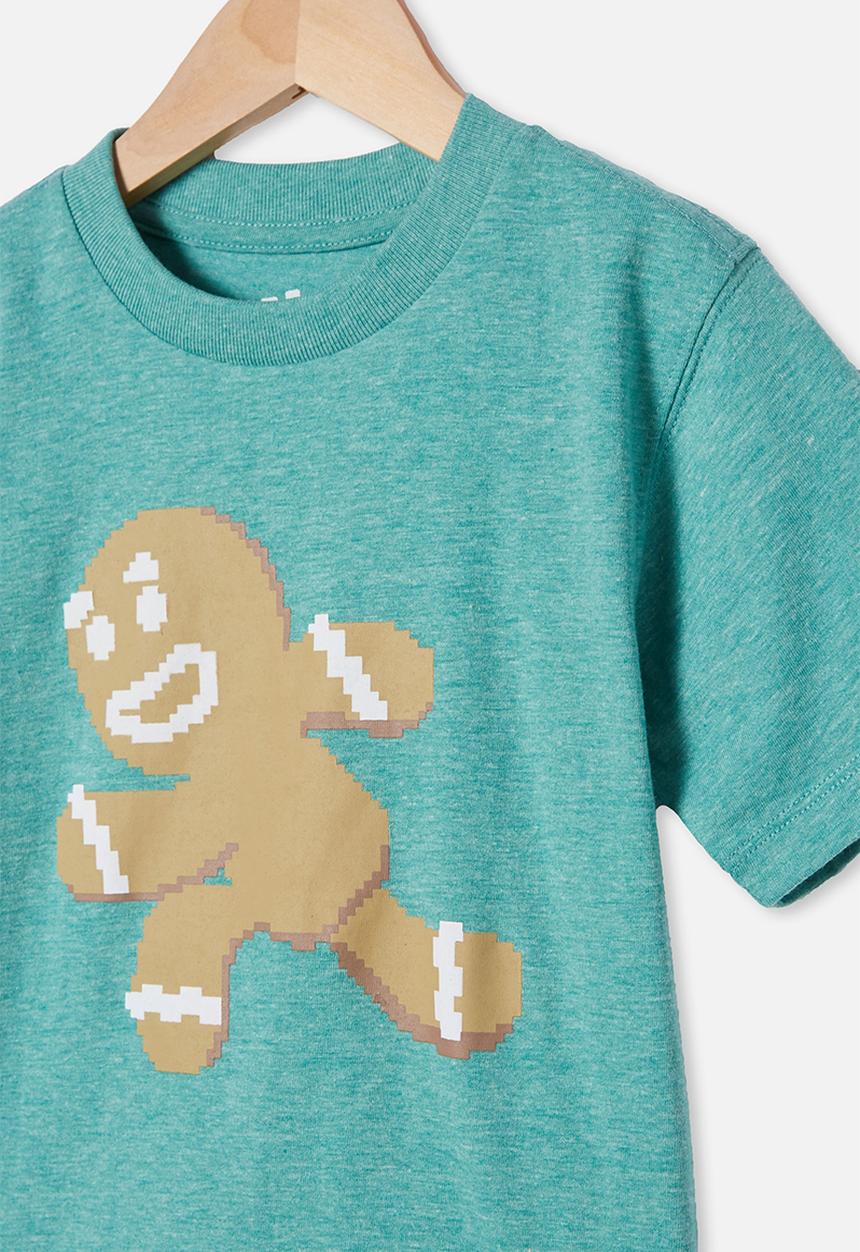 Cotton On - Downtown short sleeve tee cvc - green