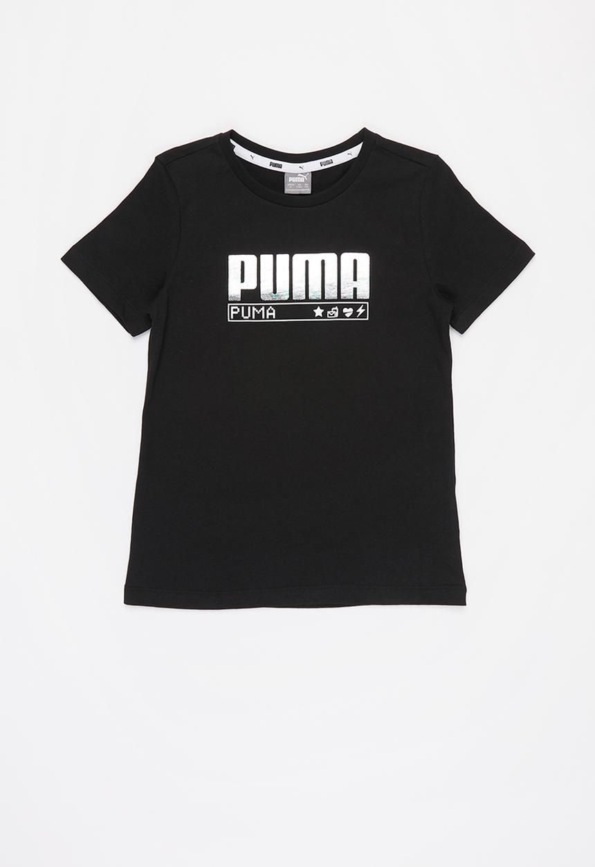 PUMA - Alpha tee g - black