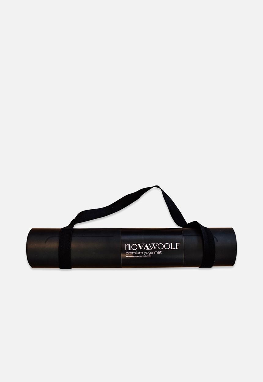NOVAWOOLF - Aligned Edition Yoga Mat- Black