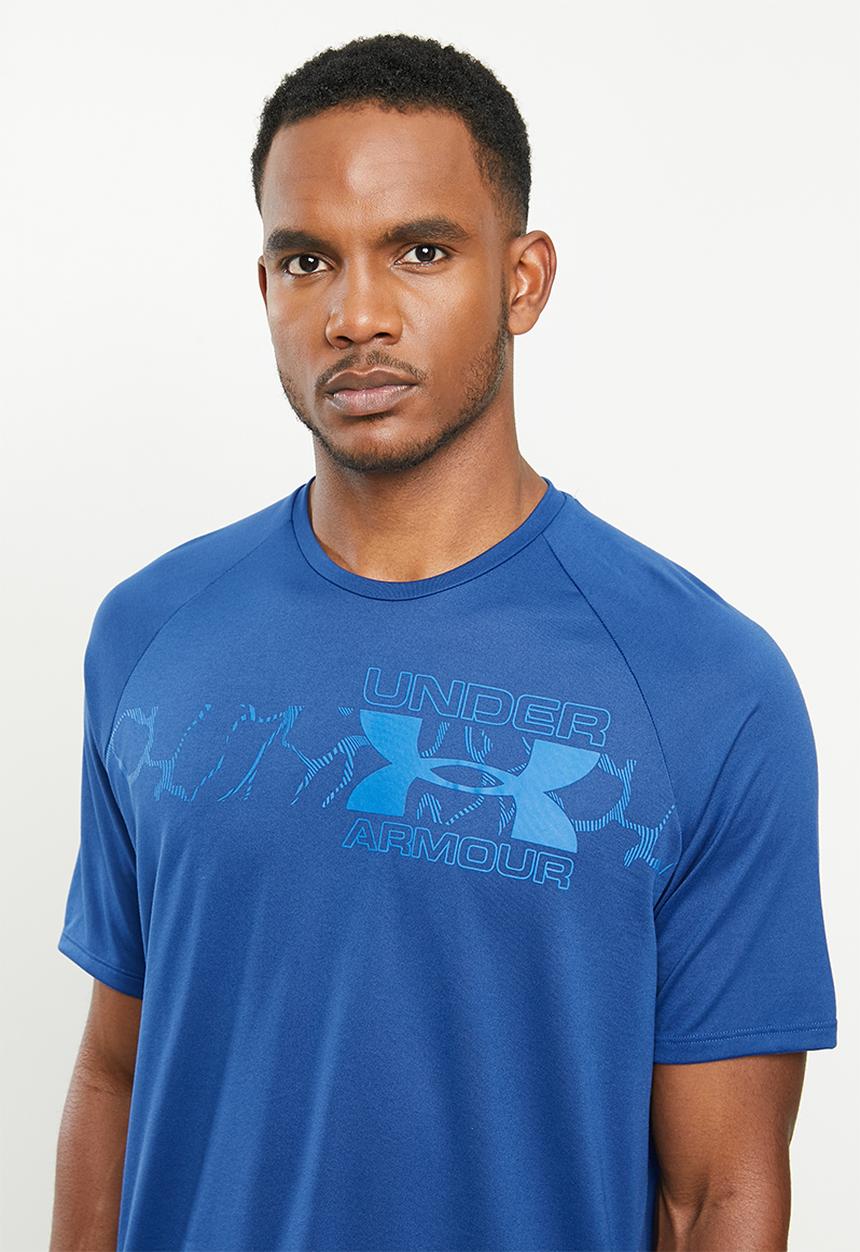 Under Armour - Under armour tech 2.0 graphic short sleeve tee - blue
