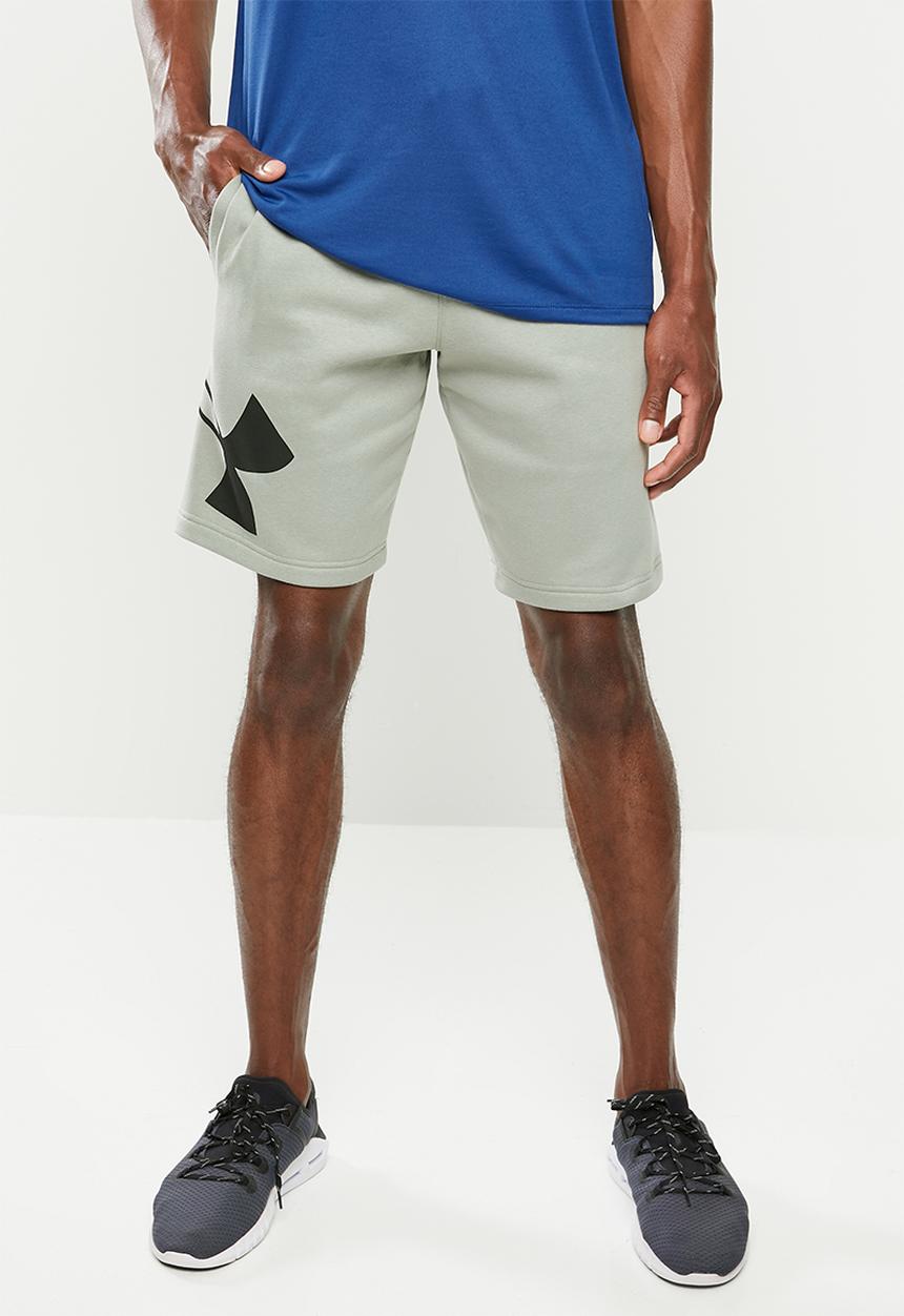 Under Armour - Rival fleece logo sweatshorts - grey