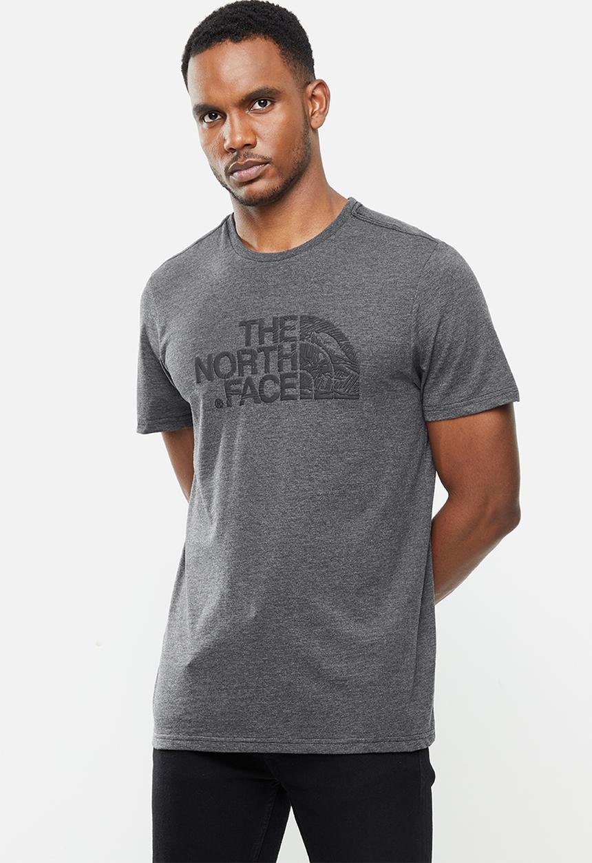 The North Face - M short sleeve woodcut dome tee - grey