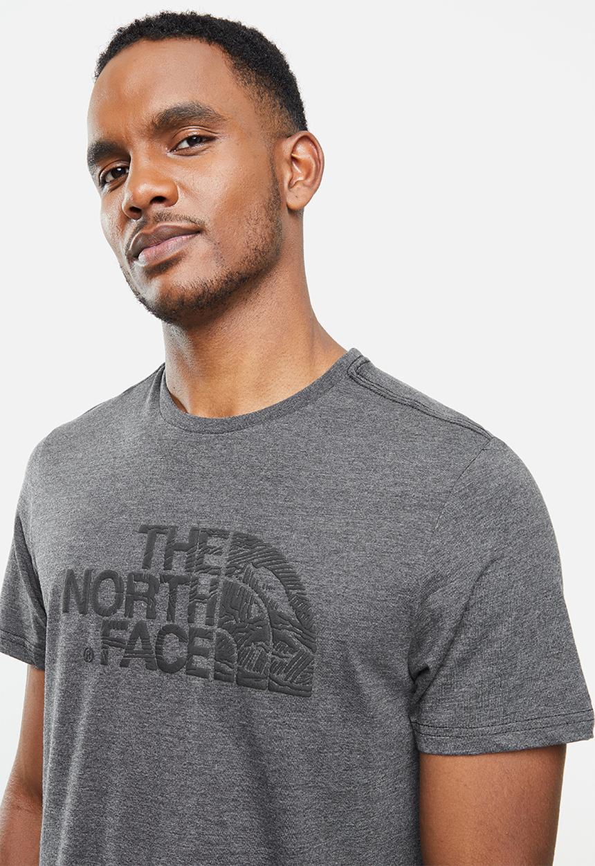 The North Face - M short sleeve woodcut dome tee - grey