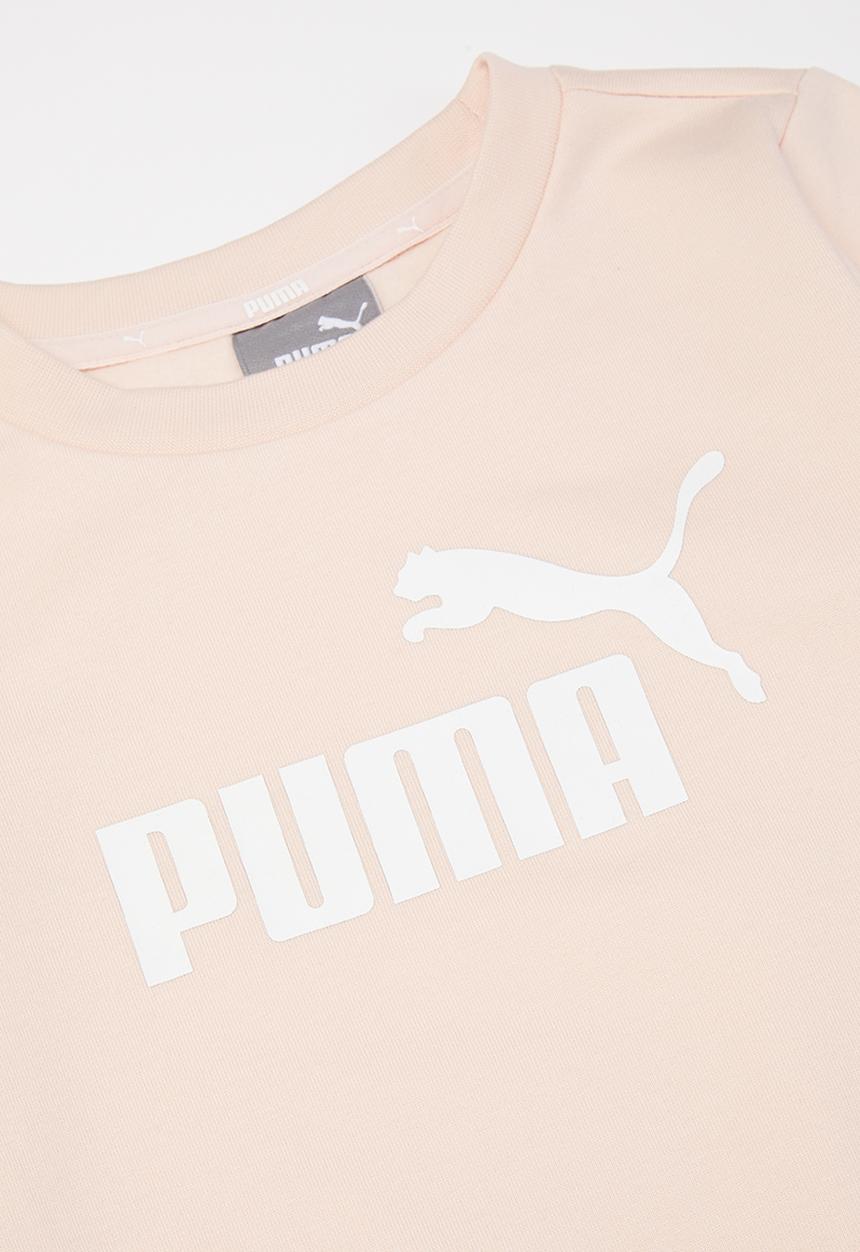 PUMA - Minicats ess crew jogger - peach