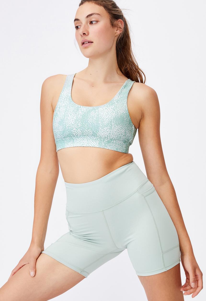 Cotton On - Cutout back crop - mint