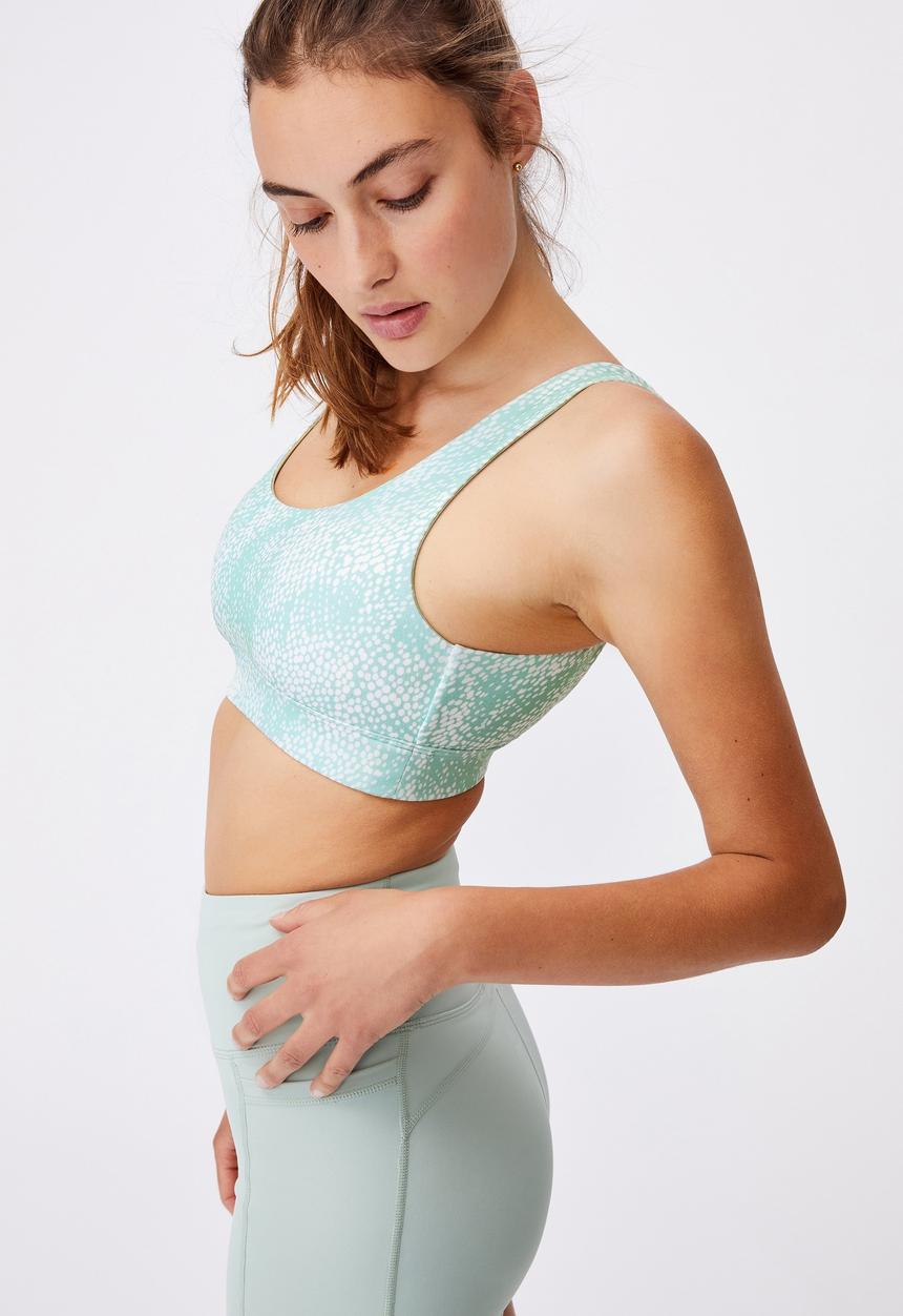 Cotton On - Cutout back crop - mint