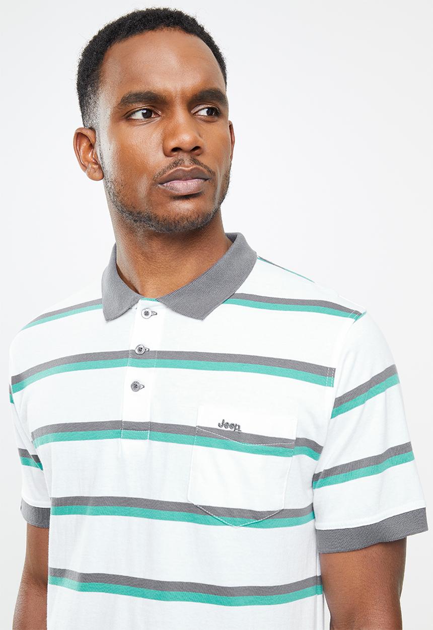 JEEP - Yarn dye golfer - multi