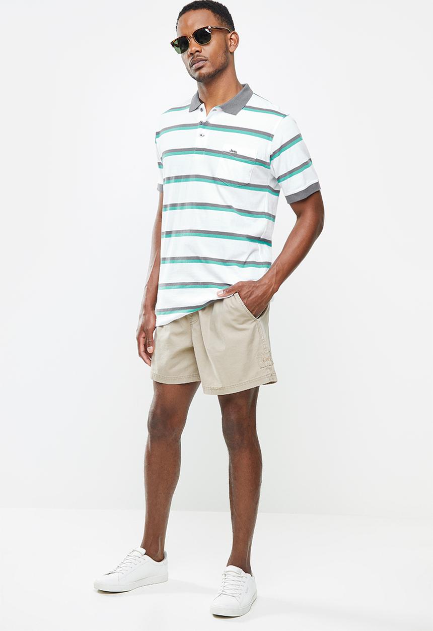 JEEP - Hardwearing rugby short - neutral