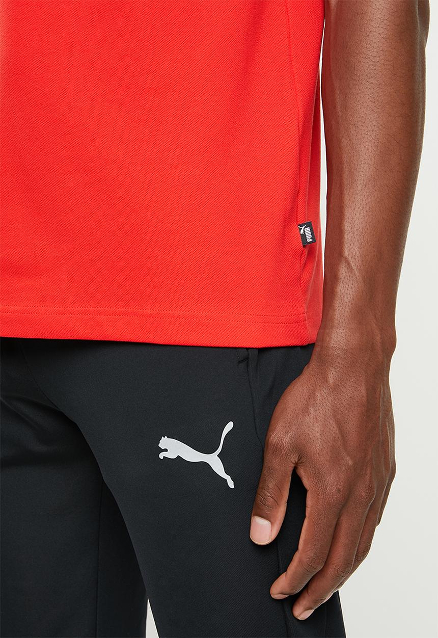 PUMA - Ess pique polo - red