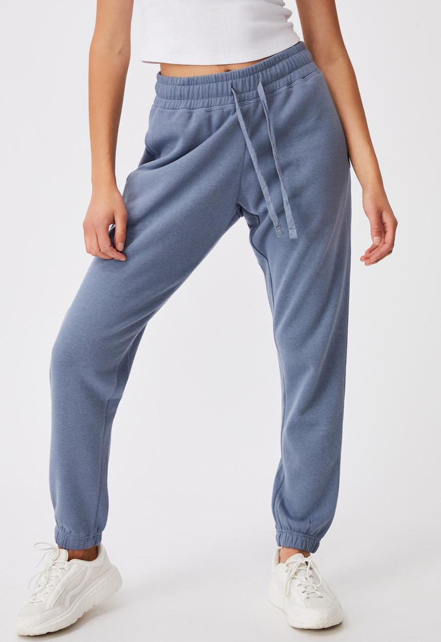Cotton On - Lifestyle gym track pant - blue